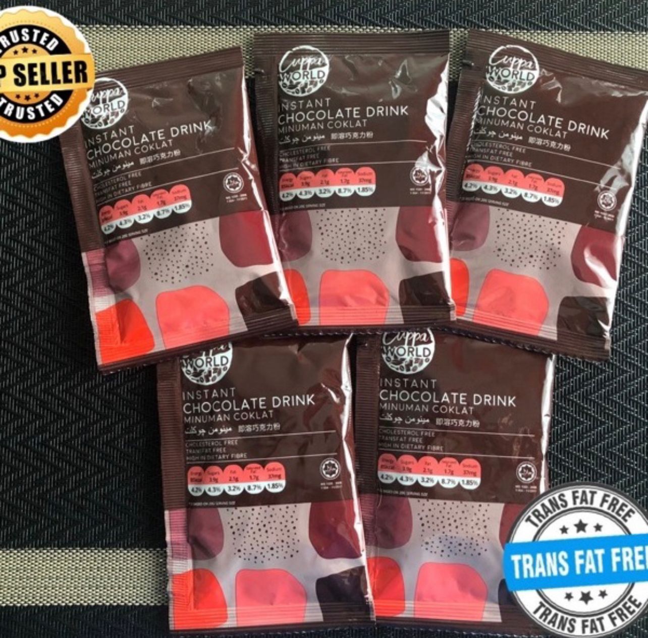Cuppa Instant premium chocolate drink ( 1 sachet x 20g ) Halal
