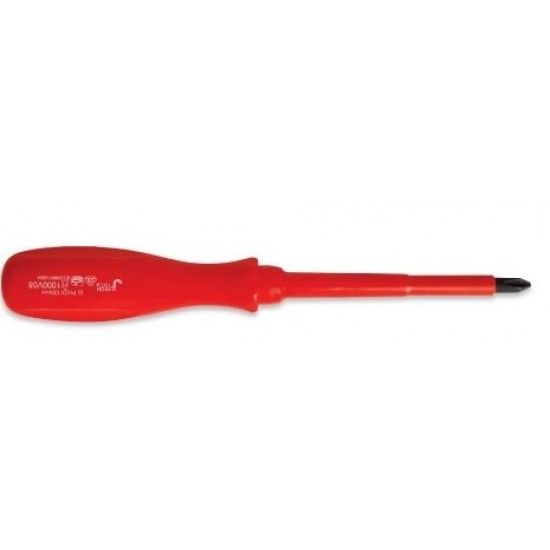 Jetech IS#1-80 Electrician Insulated Screwdriver 80mm Philips (+)