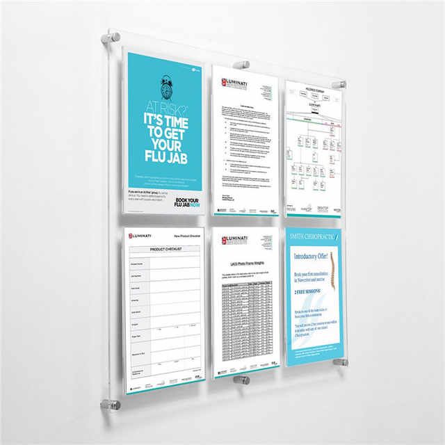 QP Acrylic Information Board