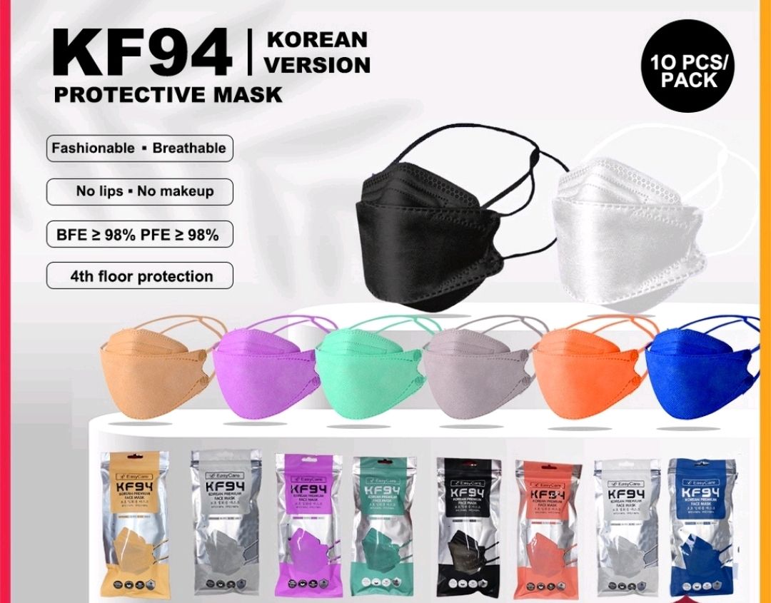 Easycare 4PLY KF94 HEADLOOP/EARLOOP 10pcs per pack
