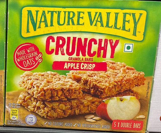 Nature Valley Granola Bar Nature Valley Crunchy - Appl crisp/Roasted Almond/Peanut Butter/Variety Pack