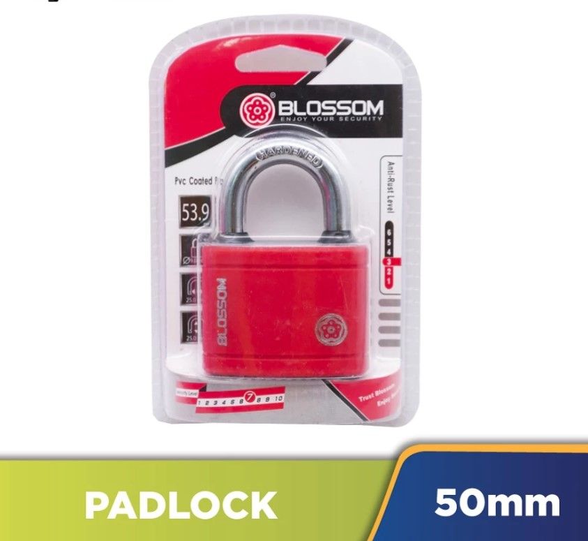 PVC COATED PADLOCK (50MM)