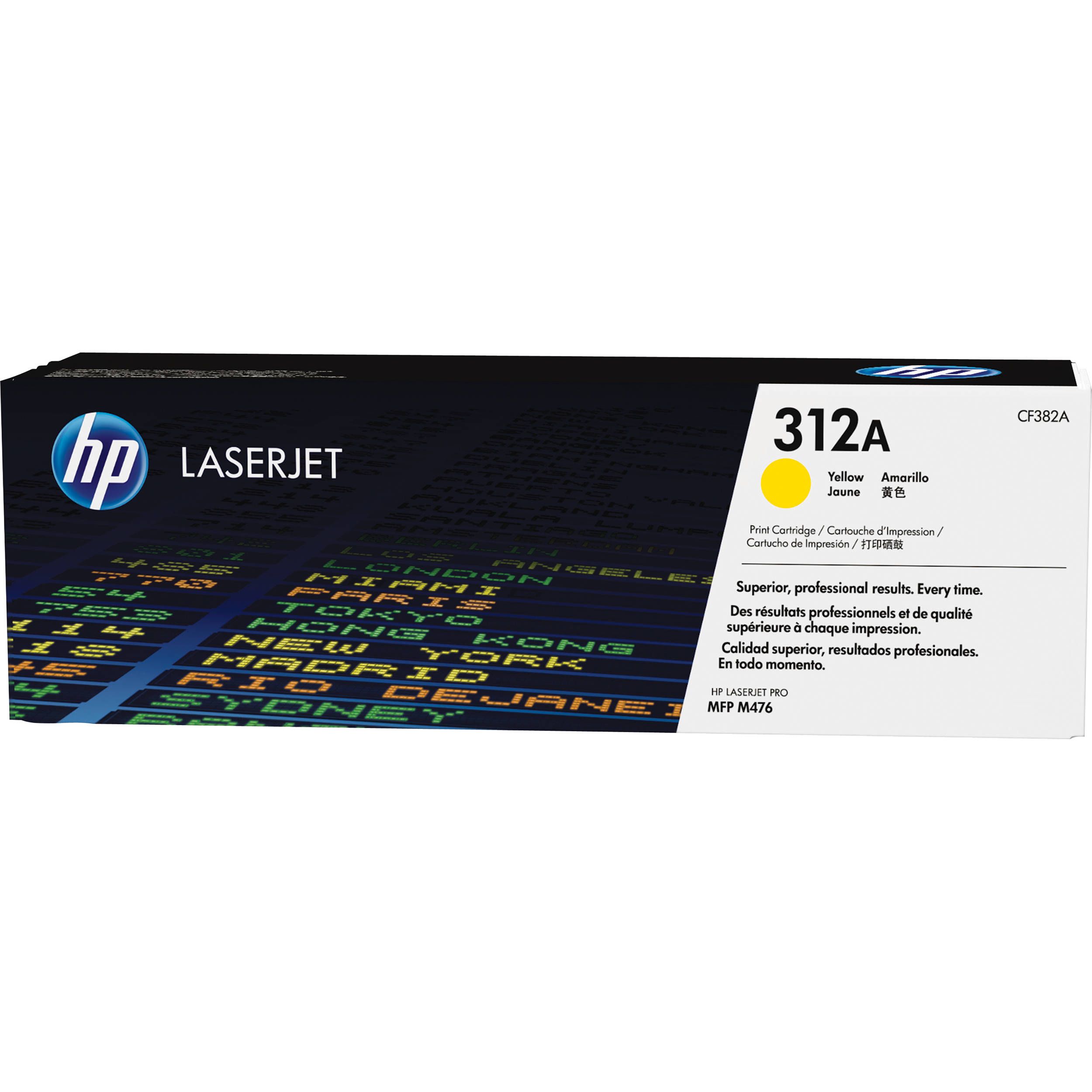 HP CF382 Yellow