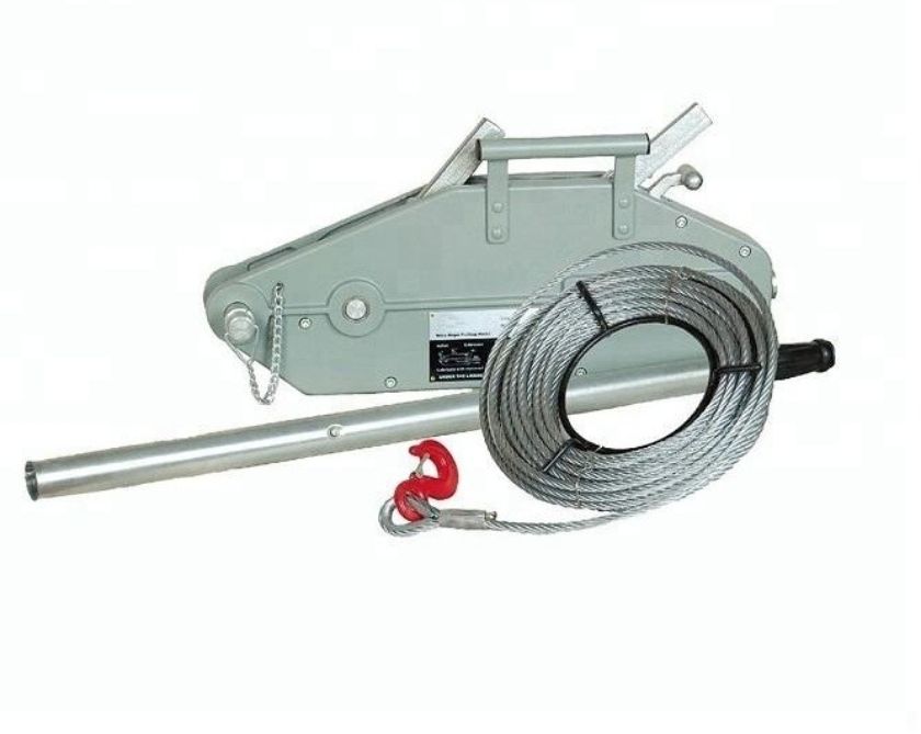 Wire Rope Pulling Hoist Aluminium Body C/W 20 Meter Wire Rope (1600kg/1.6 ton)