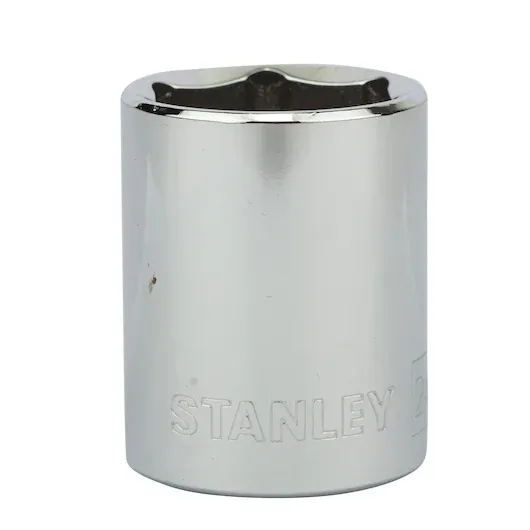 Stanley 1/2" DRIVE 6 POINT STANDARD IMPACT  SOCKET - 24MM