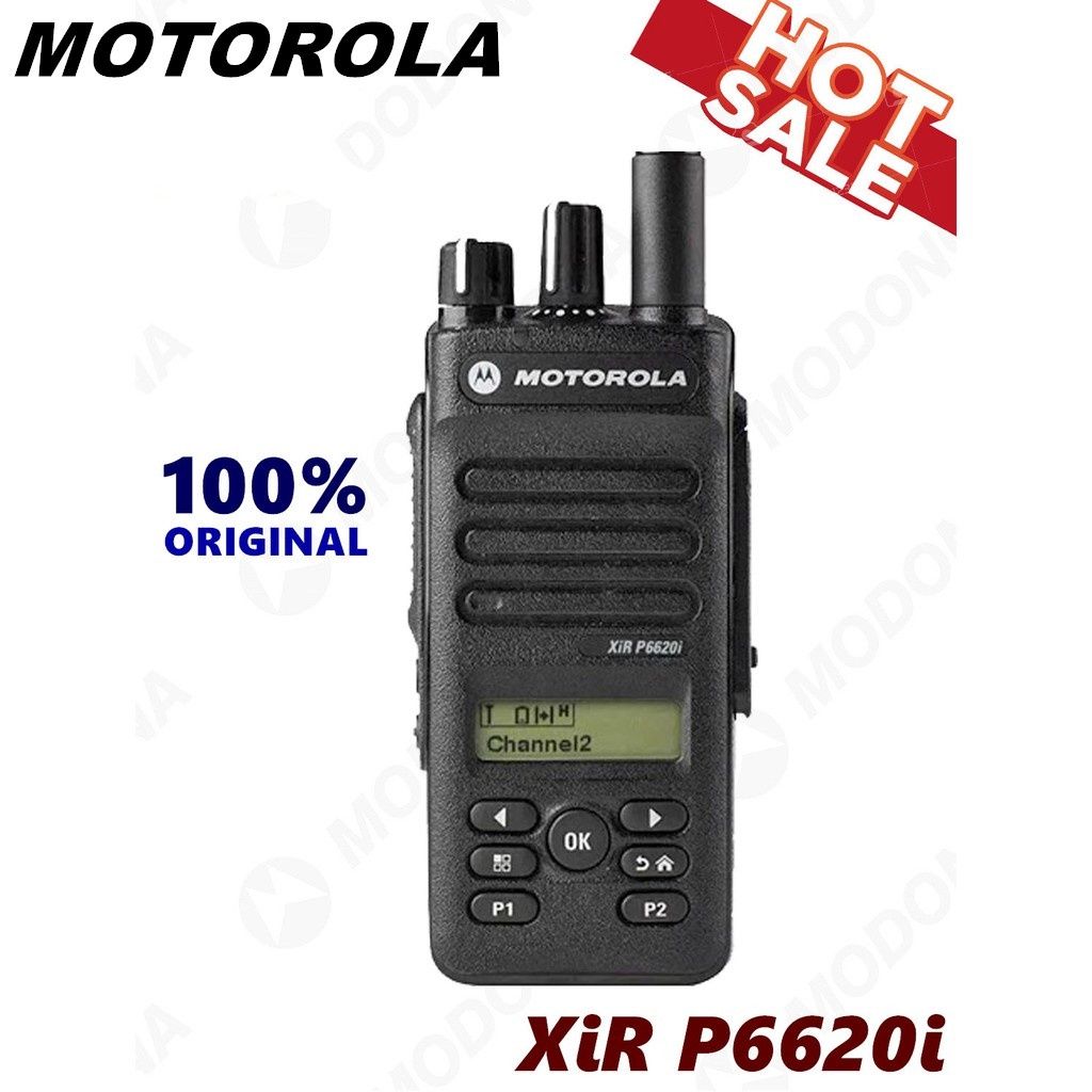 MOTOROLA *MOTOROLA XiR P6620i Series Digital Two-Way Radio