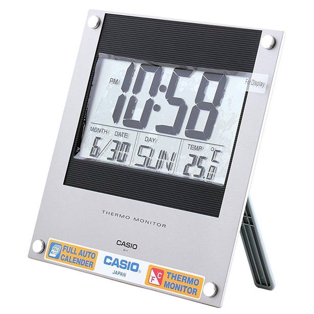 Casio *Casio Thermo Monitor Digital Wall/Desk Clock ID-11S