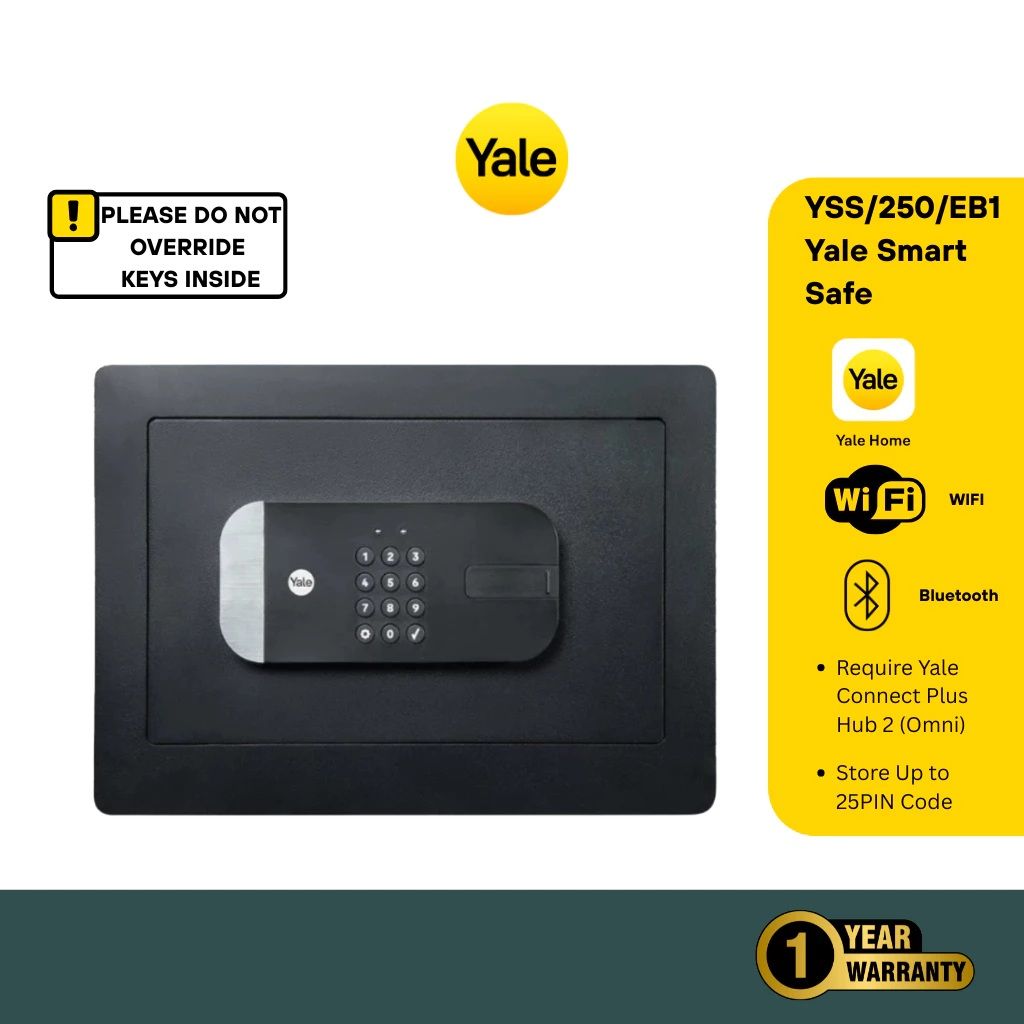 Yale Smart Safe Box YSS/250/EB1 Digital Safety Box