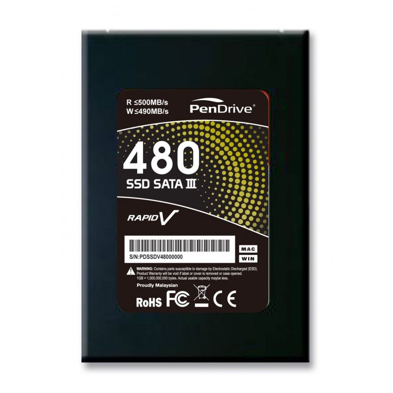 PenDrive SSD Solid State Drive Rapid V 480GB