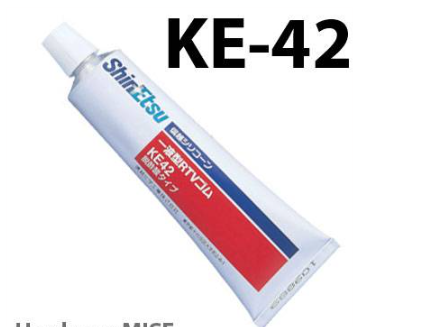 KE42W KE42T SHIN-ETSU KE-42 RTV CONDENSATION ACETIC ACID SILICONE RUBBER 100G TRANSPARENT /WHITE SHINETSU