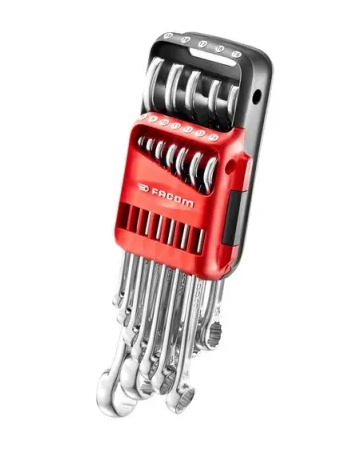 Facom 440 Series 14-Piece Combination Spanner Set, 7 → 24 mm