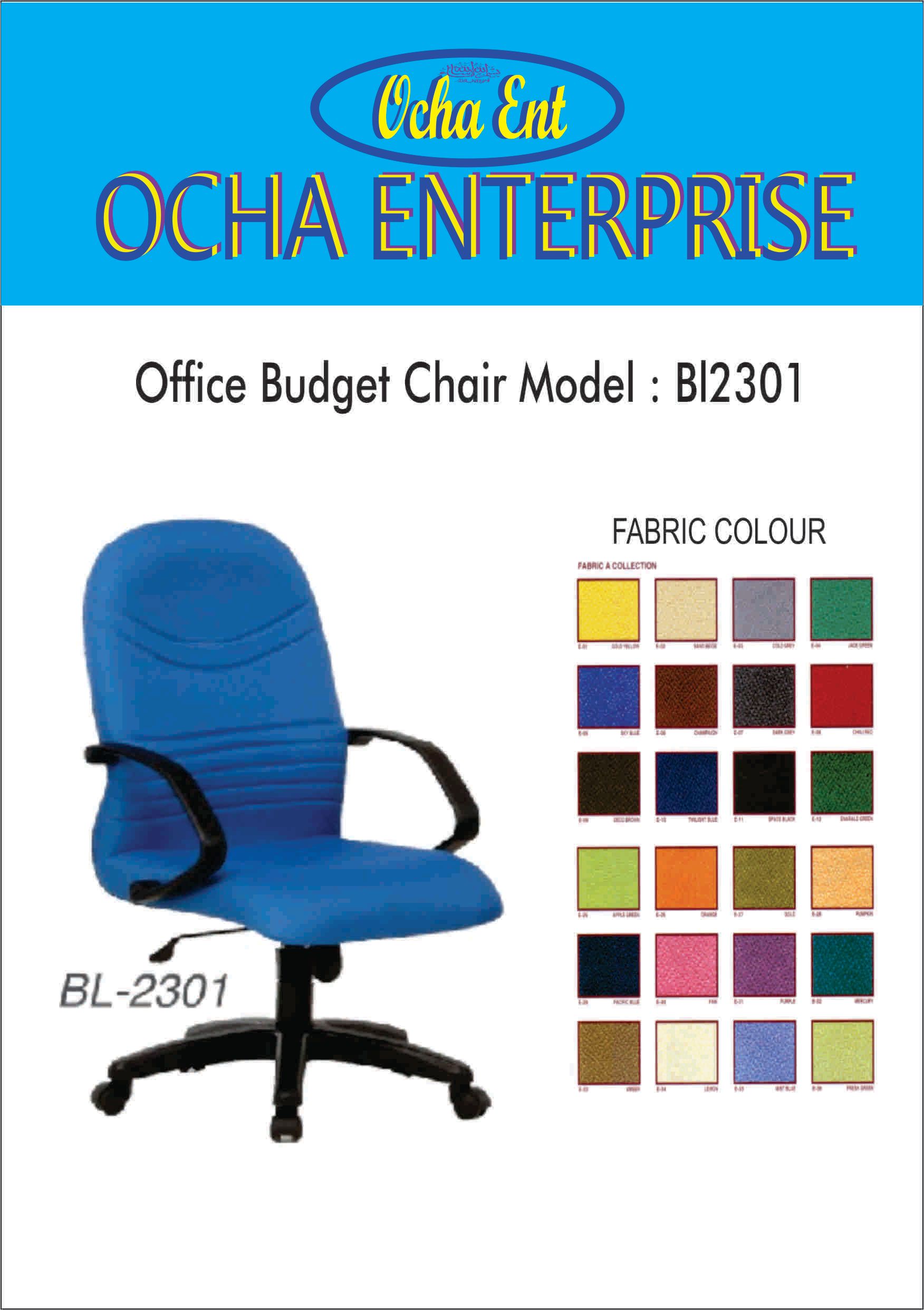 Office Budget Chair Model : BL2301