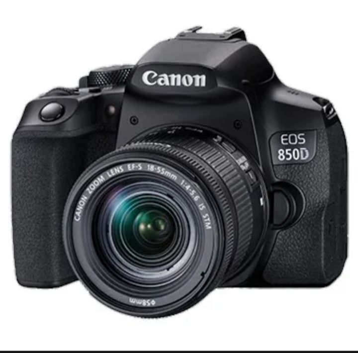 Canon EOS 850D DSLR Camera with 18-55mm Lens + Gift - Free Delivery Ocha Canon EOS 850D DSLR Camera with 18-55mm Lens + Gift - Free Delivery