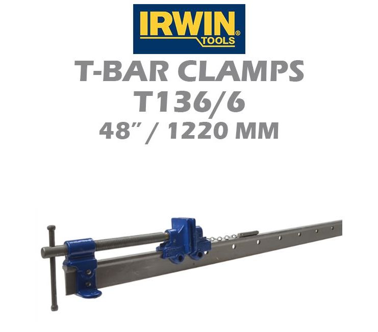 IRWIN T-BAR CLAMPS T136/6 48" 1220MM