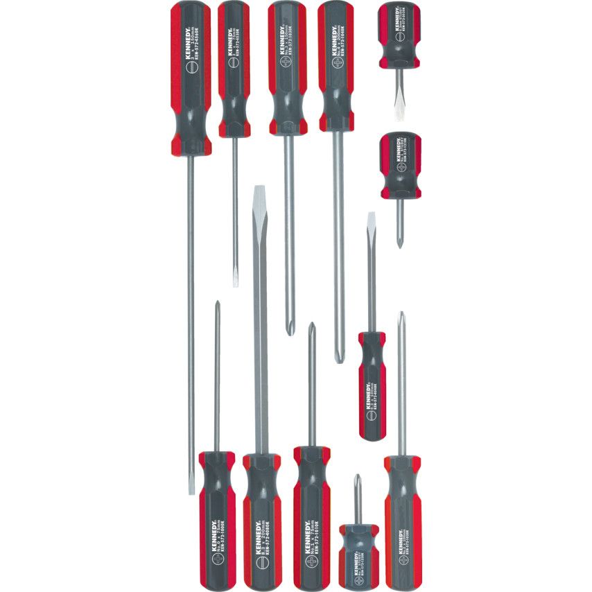 KNDY Kennedy Screwdriver Set, Set of 12