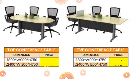 OFIS CONFERENCE DISCUSSION SERIES TOE / TVE CONFERENCE TABLE