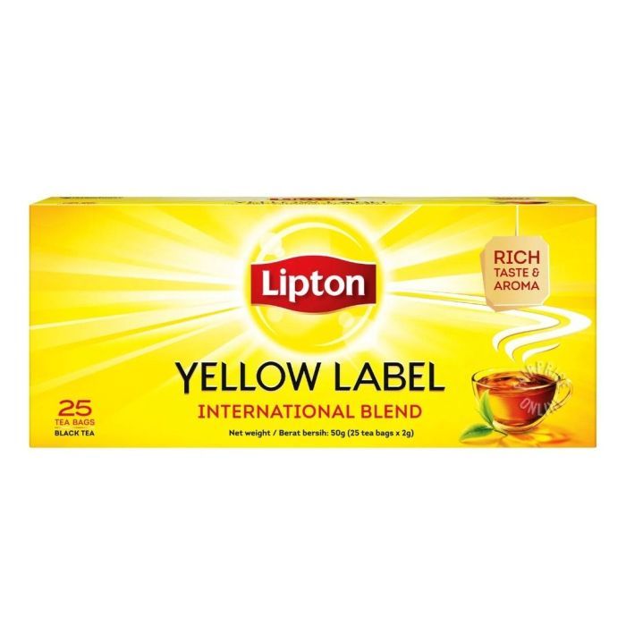 QP LIPTON YELLOW TEA (1X50'S)