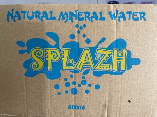 Splash Mineral Water Splash 600ml 1 box/24 bottle