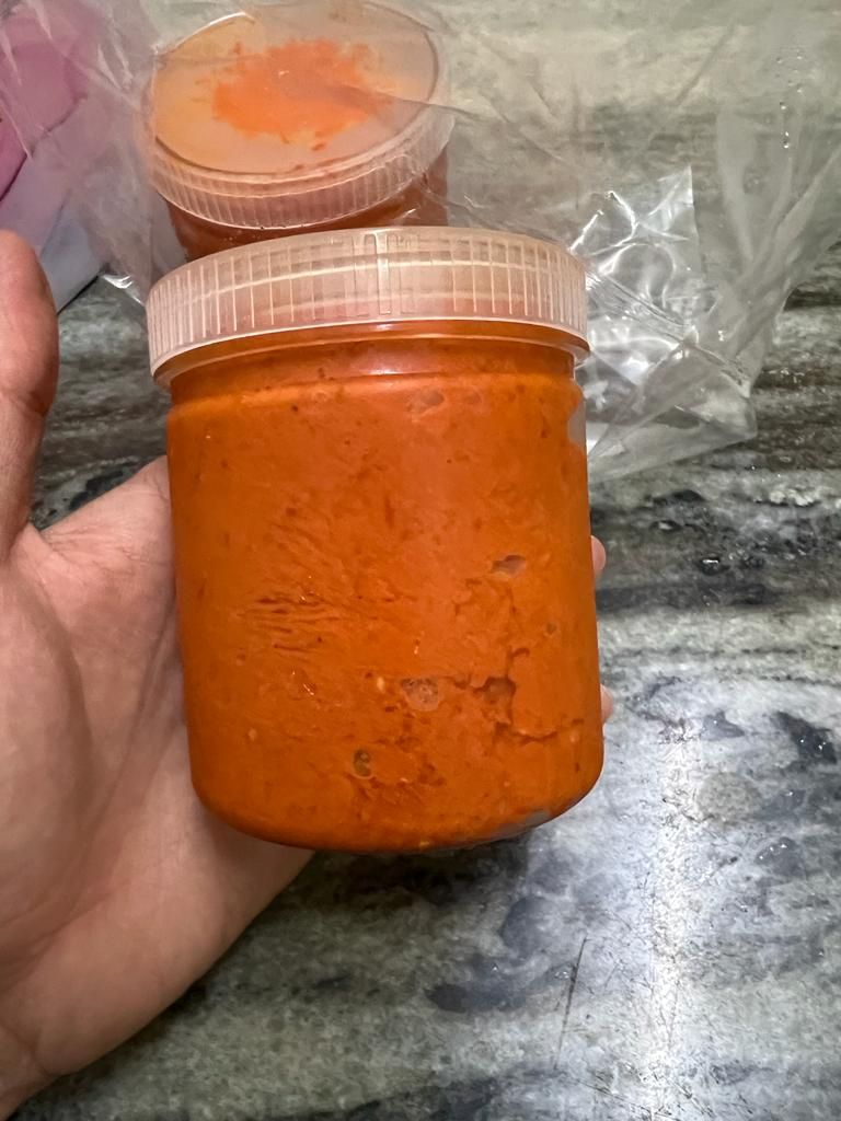 Air Tangan Ibunda Cili Kisar Homemade