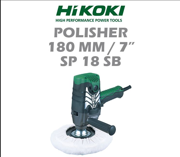 HIKOKI POLISHER SP18SB 180MM