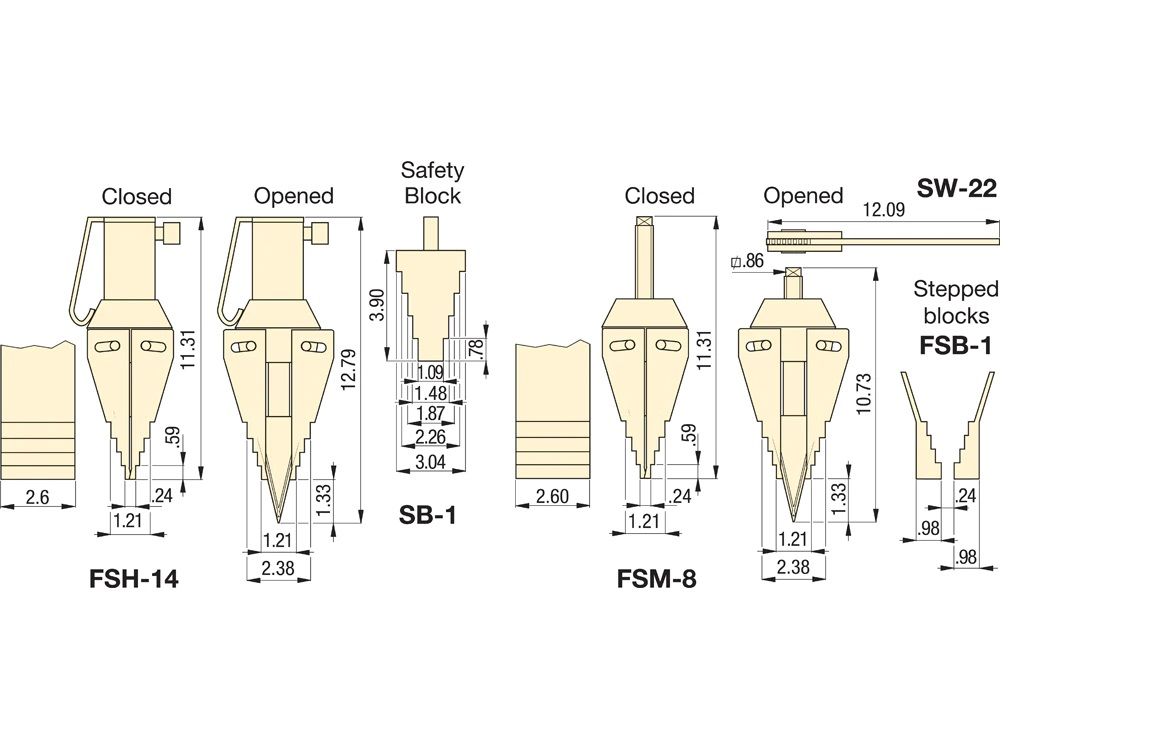 ENRPAC Enerpac FSM8, 72 kN, Mechanical Industrial Spreader, 80 mm Maximum Spread
