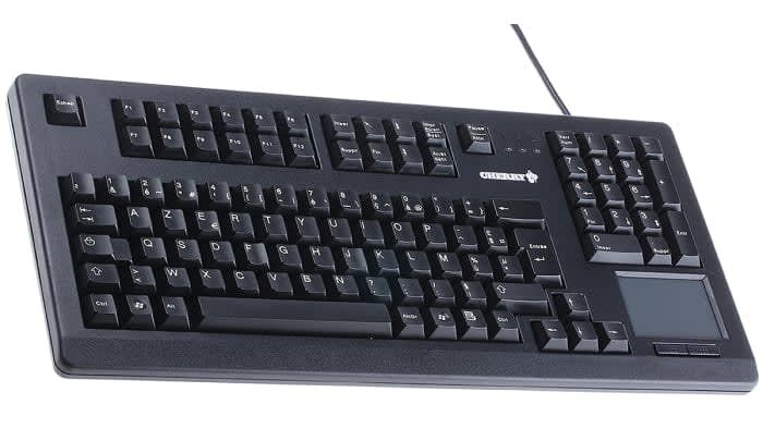 CHERRY *CHERRY Wired USB Compact Touchpad Keyboard - G80-11900LUMGB-2