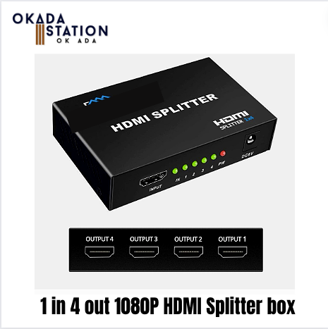 OK 1 in 4 out 1080P HDMI Splitter box / SPLITTER