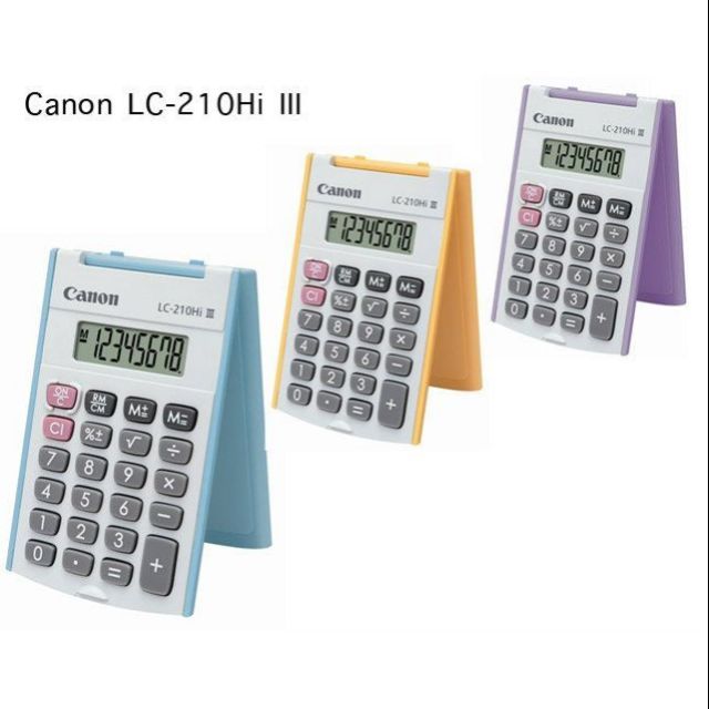 CANON LC-210 Hi III POCKET CALCULATOR