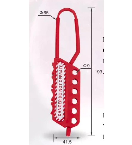 NYLON SAFETY LOCKOUT HASPS / LOCKOUT TAGOUT LOTO SAFETY PRODUCT