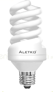 ALETKO LED Down Light Bulb Spiral 15V