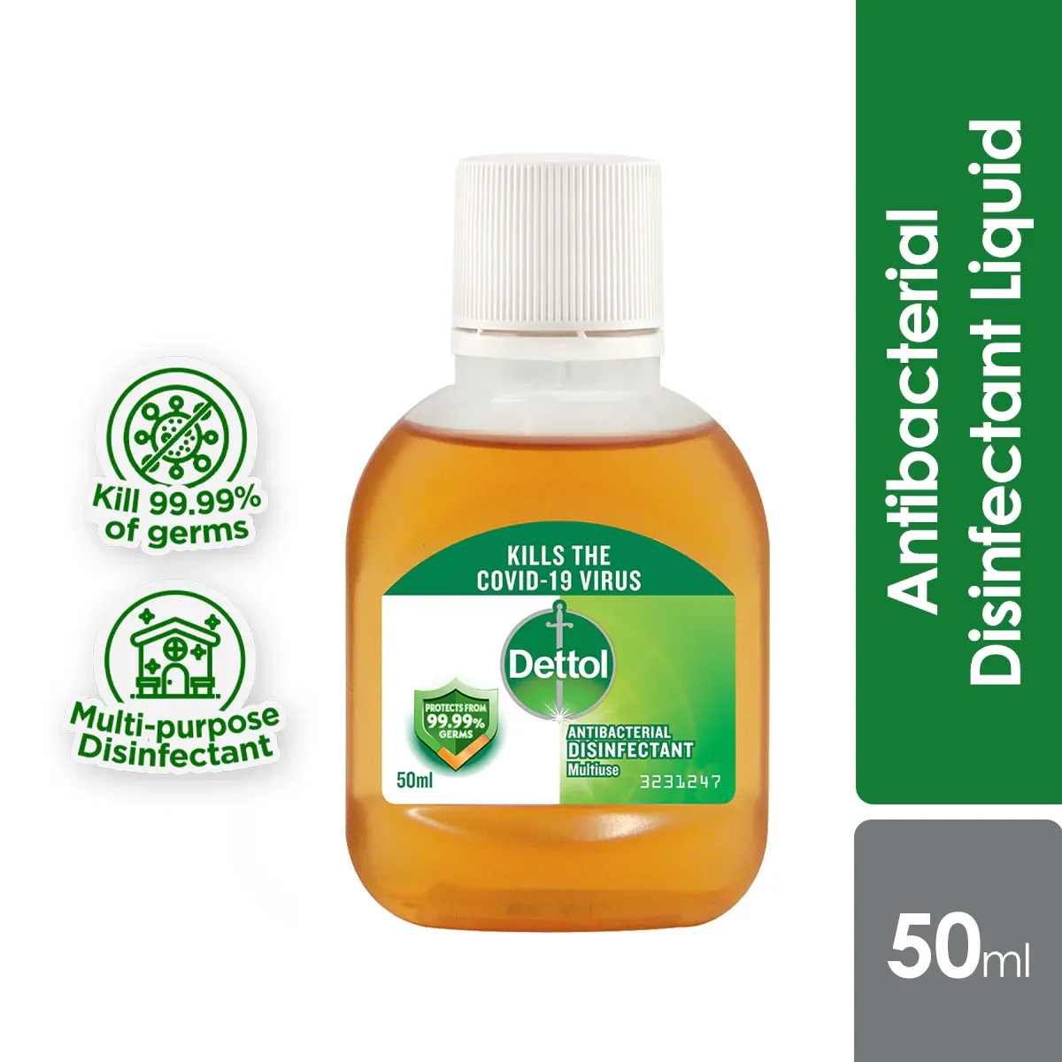 DETTOL ANTEBACTERIAL DISINFECTANT-50ML