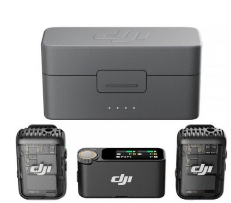DJI Mic 2 (Dual) Wireless Microphone System / Recorder for Camera & Smartphone