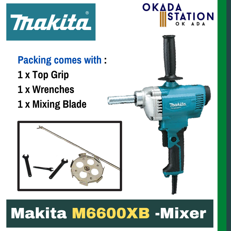 Makita M6600XB - Mixer / Power Mixer / Mixer Drill / Corded Mixer / Mixing Drill