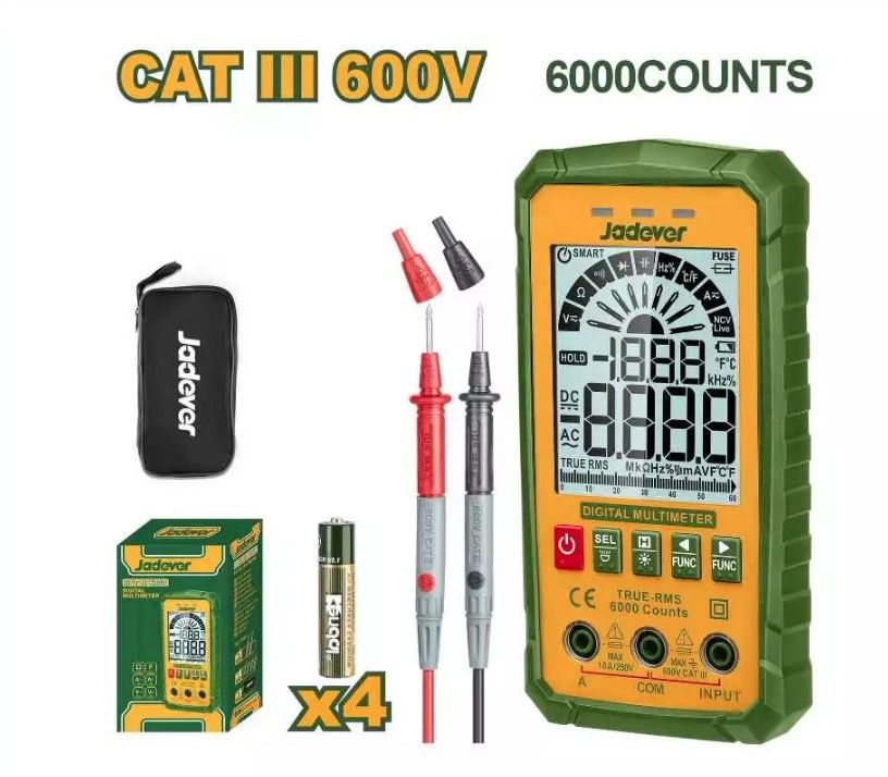 JADEVER DIGITAL MULTIMETER JDDM1507