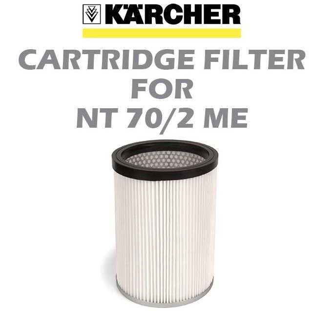 KARCHER CARTRIDGE FILTER FOR NT70/2
