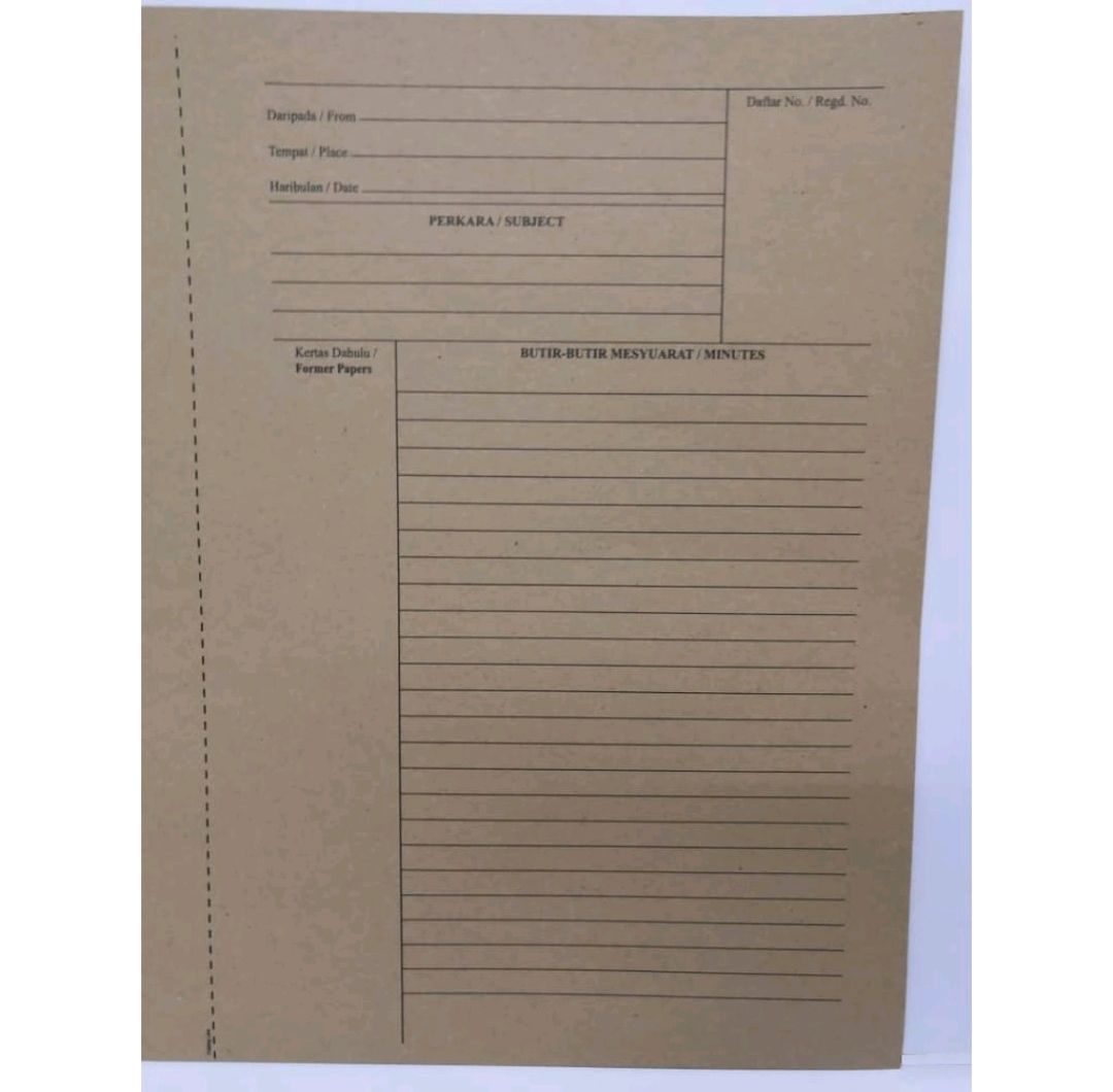 Lion Brown paper file