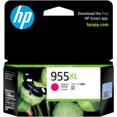 HP 955XL MAGENTA INK CARTRIDGE