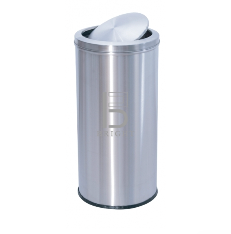 Stainless Steel Litter Dustin c/w Flip Top