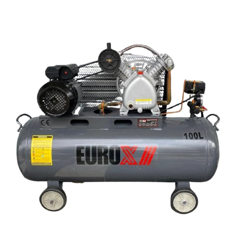 EUROX EAX-7121 100L 3HP Air Compressor 12.5Bar High Pressure