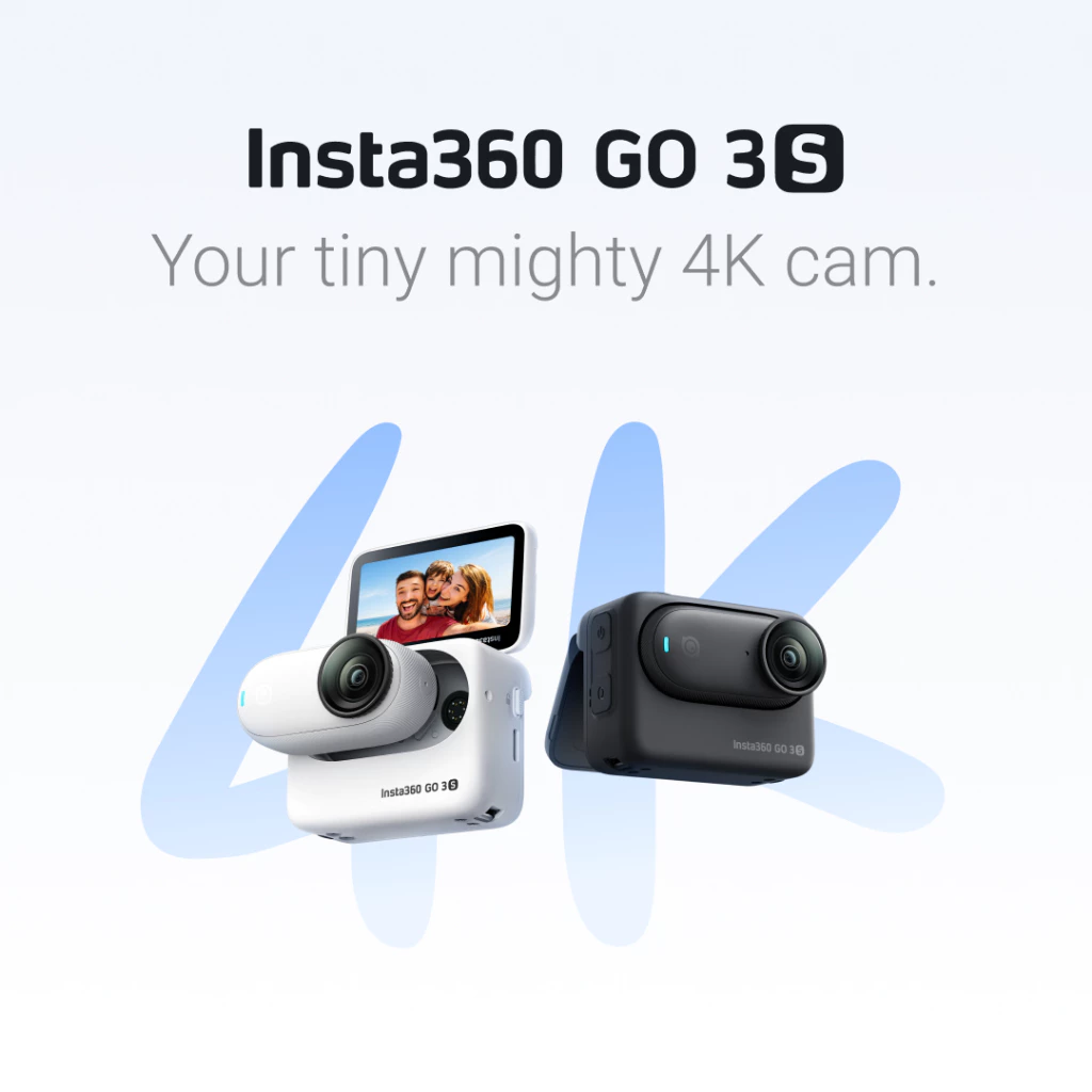 Insta360 GO 3S - The Tiny Mighty Action Cam 4K Video / GO3S