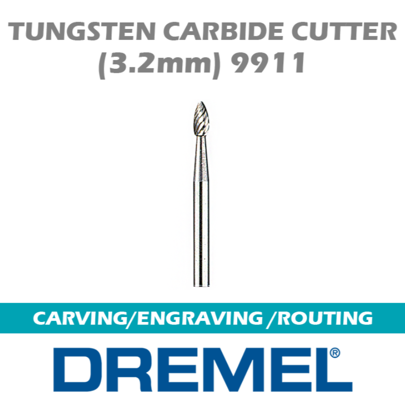 DREMEL TUNGSTEN CARBIDE CUTTER 9911