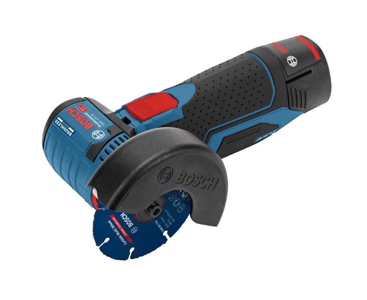 BOSCH CORDLESS ANGLE GRINDER GWS 12V-76 (SOLO/SET) (06019F2000)