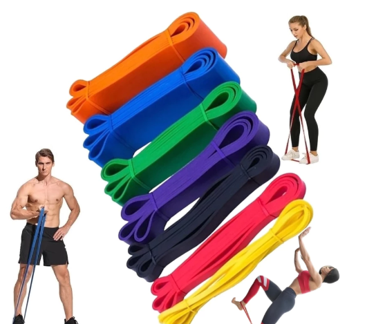 PHYSIO-FIT PhysioFit Latex Free Exercise Band 50 Meter - Blue (Hard)
