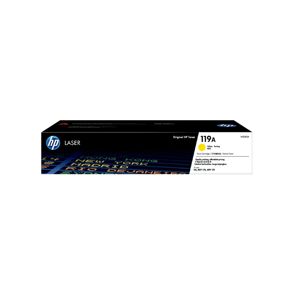 HP 119A Original Laser Toner Full Set (Black, Cyan, Magenta & Yellow)
