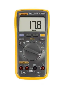 Fluke 17B MAX-01 FLK-17B MAX-01/APC Flk-17b Max-01/apc,upgraded 17b+ With Input Alert And 4mm Test Leads