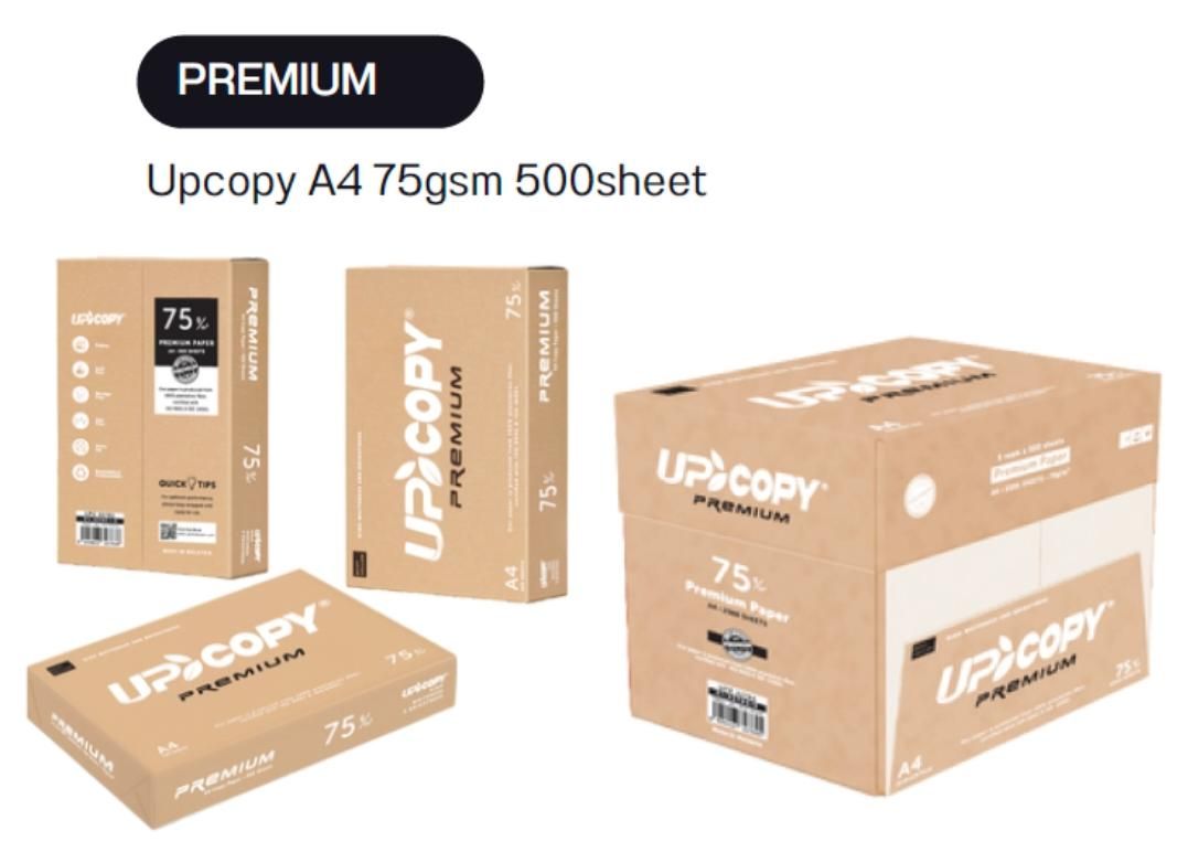 UP COPY A4/75GSM UPCOPY PREMIUN PHOTOSTAT PAPER 500'S