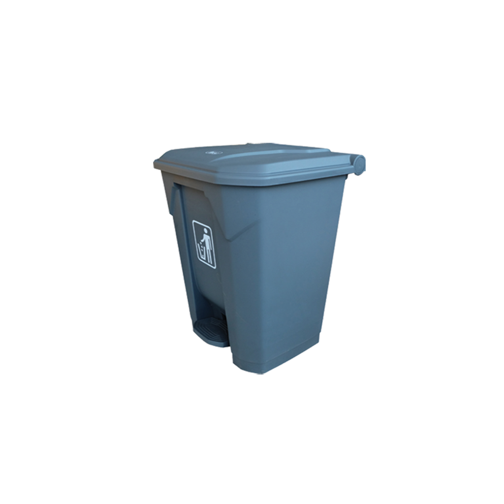IMEC AIR TIGHT HYGIENE STEP BIN ST68 GREY 68L