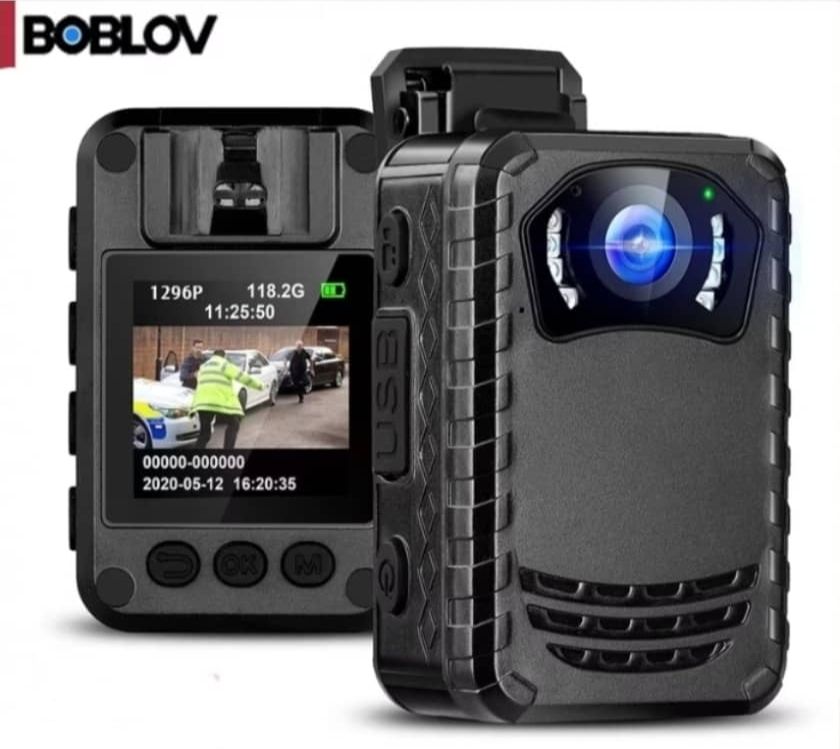 Boblov Body Camera HD 1296 N9 with 32gb Memory Card