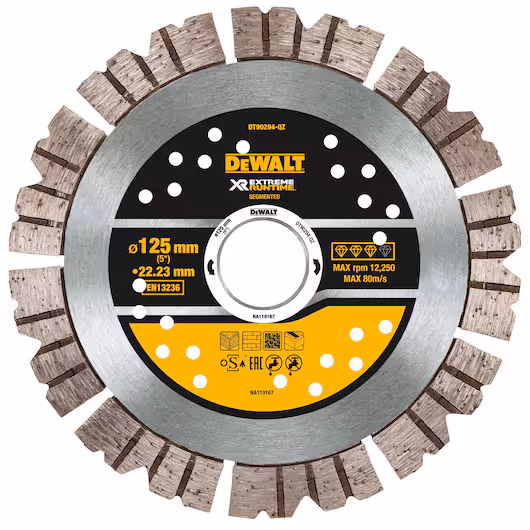 Dewalt 125x22mm Extreme Runtime Diamond Wheel