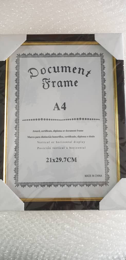 A4 Frame with Acrylic glass